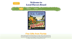 Desktop Screenshot of localflavorsbrand.com